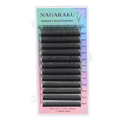 Cílios Y-shaped Eyelashes Nagaraku 0,07 Lu Mix Yy Brasileiro | MercadoLivre