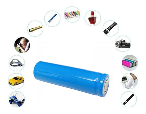 Bateria Li-ion 3.7v/2200mah Pw18650