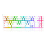 Teclado Gamer Redragon Ashe Pro Rgb K626p-kbs-w (pt-brown)