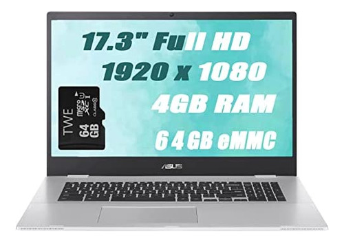 Laptop Asus Chromebook 17 Thin Laptop, 17.3  Full Hd Display