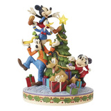 Arbol Musical Mickey Y Amigos Con Estrella Iluminada.