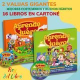 Pack Aprendo Y Juego- 16 Libros De Cuentos Con Valores