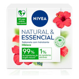 Sabonete Nivea 90g Em Barra Natural E Essencial Hibisco