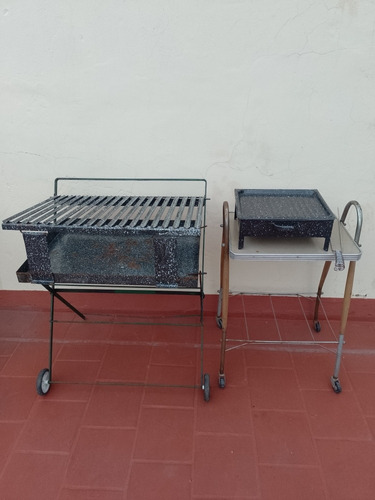 Parrilla P/asado Plegable Portátil-brasero-pinche-mesa.