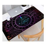 Mousepad Gamer Gravity Falls Xxl 90x40 Cm Antideslizante 