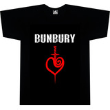 Camiseta Bunbury Rock Metal Tv Tienda Urbanoz