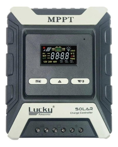 Controlador De Carga Placa Solar Mppt 40a - 12/24/48v Lucky