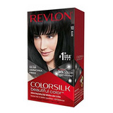 Revlon Colorsilk Permanent Haircolor, 10 Black 1 Ea (pack Of