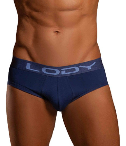 Slip Calzoncillo Liso Algodon Lody Men 757 Talles M L Xl Xxl