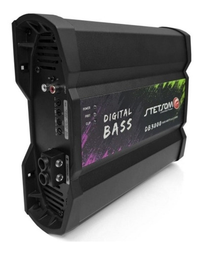 Módulo Amplificador Stetsom Db3000 Digital Bass 2 Ohms