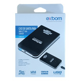 Case De Gaveta Usb 3.0 Hd 2.5 Externo Alumínio Exbom Cghd-30