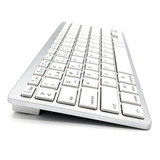 Teclado Slim Bluetooth Sem Fio Tablet iPad Mac Pc Note Cel