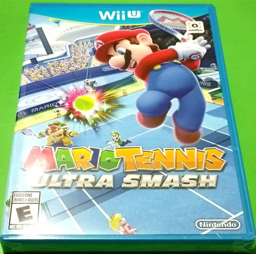 Mario Tennis Ultra Smash Wii U Nuevo Sellado!!