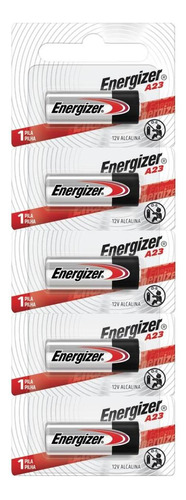 Pila Energizer Alcalinas A23 23a Cilíndrica - Pack De 5 Unidades