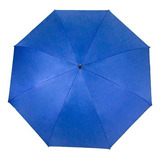 Paraguas De Golf Sombrilla Semiautomático Jumbo 135 Cm Color Azul