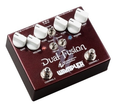 Pedal Wampler Tom Quayle Dual Fusion Overdrive - Muito Novo