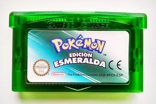 Pokémon Gameboy Advance Esmeralda Español