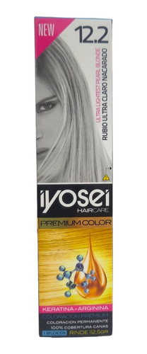 Tintura Iyosei Premium Color Crema Colorante X 45gr X 12 Uni