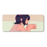 Mousepad Xxl 80x30cm Cod.451 Chica Anime Rosa