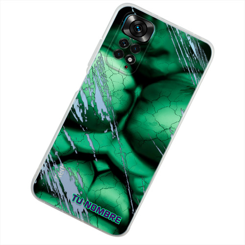 Funda Para Xiaomi Hulk Con Tu Nombre Personalizado