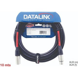 Cabo Garage Datalink P/ Microfone Balanceado 0,30mm- 10 Mts