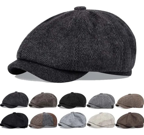 Gorra Peaky Blinders Para Hombre, Gorra De Newsboy, De Lana  | Meses sin interés
