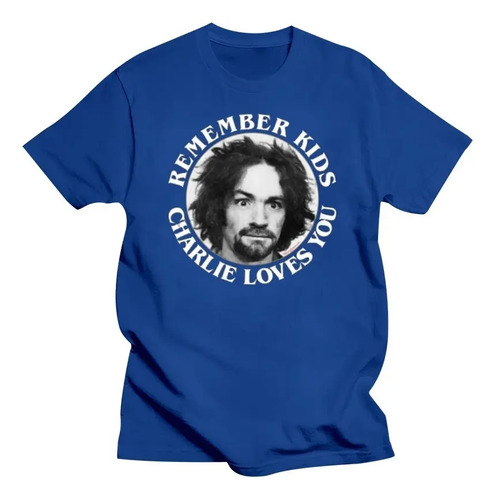 Bk Playera Charlie Te Ama Charles Manson