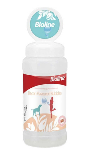 Burbujas De Tocino Para Perros Bioline 120 Ml