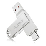 Memoria Usb Dual 64 Gb Tipo C Y Tipo A 3.1  Celular Pc Mac