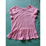 Blusa Rosa De Niña H&m Talla 8-10