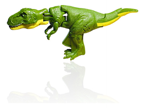 Figura Juguete Rex Dinosaurio Articulado Con Luz Movimiento 