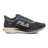 Zapatillas Fila Running Hombre Kr6  H Negro-blanco-gris Cli