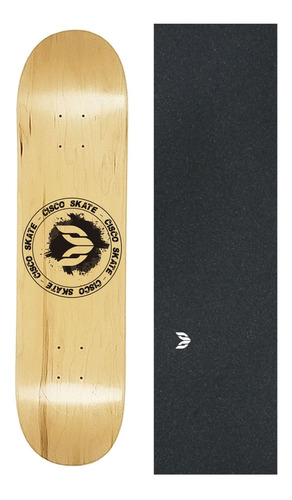 Shape Cisco Skate Maple Canadense Imp Black Lx Emborrachada