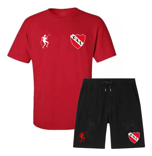 Remera + Short - Independiente - Escudo / Fútbol / Logos