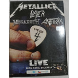 Metallica Slayer Megadeth Anthrax The Big 4 Live Bulgaria