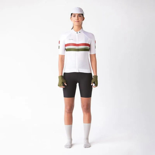 Jersey Ciclismo M/c Safetti Coolness Mujer Olive