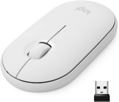 Mouse Sem Fio Logitech Pebble M350 Bluetooth Ou Usb