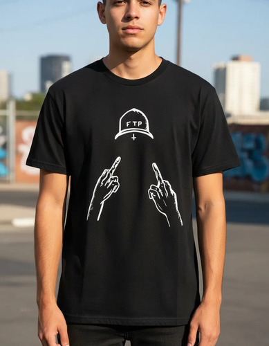 Playera fuck The Population(ftp) $uicideboys,dark Trap... | Envío gratis