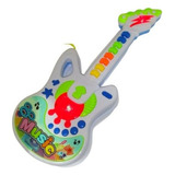 Guitarra Musical Infantil Con 8 Melodías, Luces Y Correa 