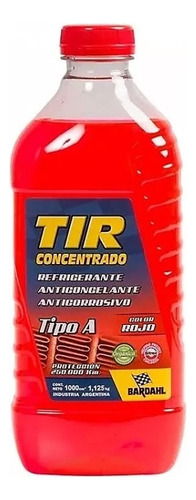 Liquido Refrigerante Tir Bardahl Rojo X 1l