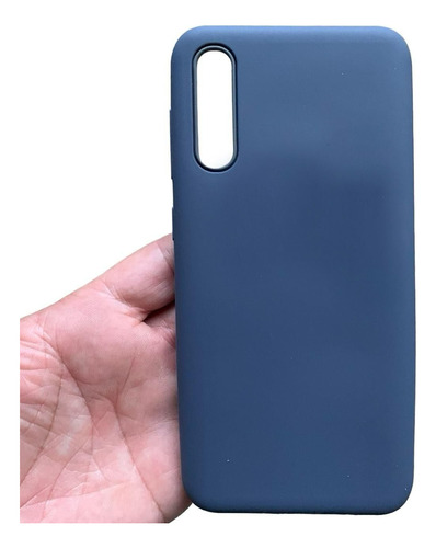 Capa Celular Para Samsung A50 Silicone Ultrafino + Pel Vidro