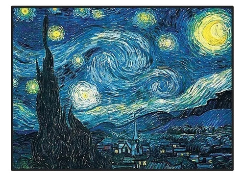 Diamond Painting Kit Van Gogh La Noche Estrellada 40x30cm