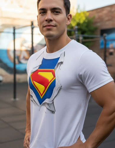 Playera Superman Dc 2025 Gym Superhéroe Hero James Gunn | MercadoLibre