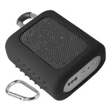 Estuche Para Go3 Bocina Bluetooth Portátil Mas Gancho Negro