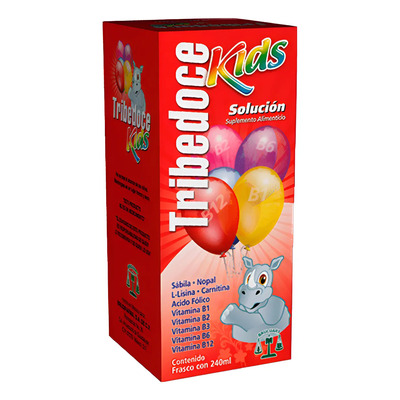Tribedoce Kids Solucion 240 Ml Complejo B Acido Fólico | MercadoLibre