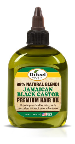 Aceite Capilar Difeel Premium Natural Jamaican Black Castor