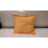 Lote De 5 Fundas De Almohadones Color Amarillo Huevo  Oferta