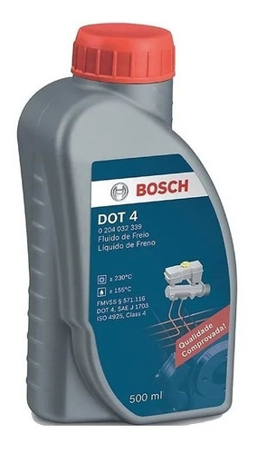 Líquido Freno Bosch Dot 4 500 C.c Wagner Motos