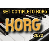 Set Completo Korg Pa 300, 600, 900, 3x, 4x 2022