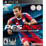 Jogo Pro Evolution Soccer 2015 Pes2015 Ps3 Frete Grátis!
